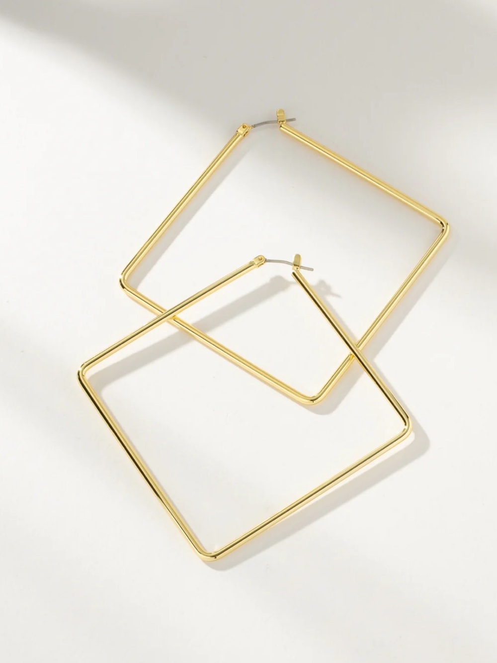 Uncommon James- Girl Boss Hoop Earrings (Large) 💛